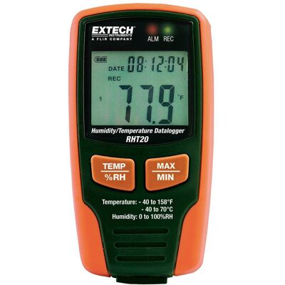 Extech RHT20 Registratore dati - Umidità & Temperatura - USB Extech RHT20 Registratore dati - Umidità & Temperatura - USB