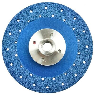 IMPORT Disco Diamantato 2 In 1 Per Taglio, Levigatura Di Pietre E Ceramica 125 Mm M14 (50) IMPORT Disco Diamantato 2 In 1 Per Taglio, Levigatura Di Pietre E Ceramica 125 Mm M14 (50)