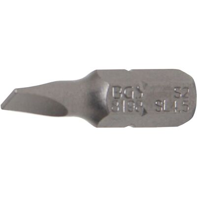 BGS TECHNIC Inserto Lunghezza 25 Mm Attacco Esagono Esterno 6,3 Mm (1/4') Taglio 4,5 Mm BGS TECHNIC Inserto Lunghezza 25 Mm Attacco Esagono Esterno 6,3 Mm (1/4') Taglio 4,5 Mm