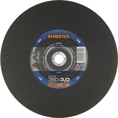 Disco di taglio Rhodius ST34 - Elevata capacità per utensili portatili Disco di taglio Rhodius ST34 - Elevata capacità per utensili portatili