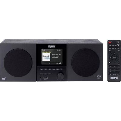 Imperial Dabman 220 Schwarz Radio Da Tavolo Dab+, Fm Dab+ Nero Imperial Dabman 220 Schwarz Radio Da Tavolo Dab+, Fm Dab+ Nero
