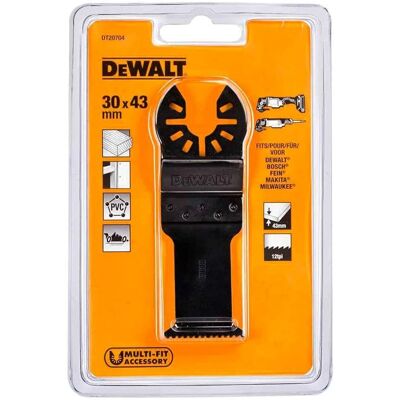 DeWalt Lama Quick Bim Per Multicutter - 43 X 30 Mm - Dt20704 DeWalt Lama Quick Bim Per Multicutter - 43 X 30 Mm - Dt20704