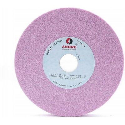 COCO Mola Abrasiva Piatta Andre 200 Mm X 25 Mm X 32 Mm Cra60k7ve01-35 Rosa "tipo 1" COCO Mola Abrasiva Piatta Andre 200 Mm X 25 Mm X 32 Mm Cra60k7ve01-35 Rosa "tipo 1"