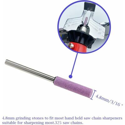 OEM Affûteur Tronçonneuse 3/8" (lot 10) Pour Polissage Chaînes, Mandrin 3 Mm OEM Affûteur Tronçonneuse 3/8" (lot 10) Pour Polissage Chaînes, Mandrin 3 Mm