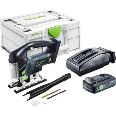 Festool Psbc 420 Eb-basic Sega A Gattuccio A Batteria 18 V 120 Mm Brushless + 1x Batteria 4,0 Ah + Caricabatterie + Systainer Festool Psbc 420 Eb-basic Sega A Gattuccio A Batteria 18 V 120 Mm Brushless + 1x Batteria 4,0 Ah + Caricabatterie + Systainer