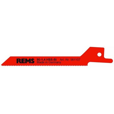 REMS - Lame da sega - Confezione da 5 - Bimettalico universale - Taglio metallo fino a 3mm REMS - Lame da sega - Confezione da 5 - Bimettalico universale - Taglio metallo fino a 3mm