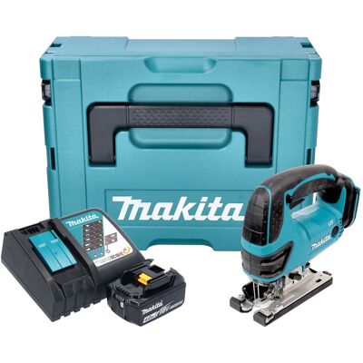 Makita Djv 180 Rm1xj Seghetto Alternativo A Batteria 18 V 135 Mm + 1x Batteria 4,0 Ah + Caricabatteria + Makpac Makita Djv 180 Rm1xj Seghetto Alternativo A Batteria 18 V 135 Mm + 1x Batteria 4,0 Ah + Caricabatteria + Makpac