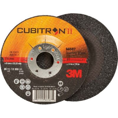 3M - Disco di sbavatura - Grain in ceramica - 230 x 7 mm - Acciaio inox 3M - Disco di sbavatura - Grain in ceramica - 230 x 7 mm - Acciaio inox
