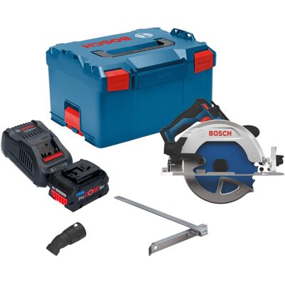 Sega Circolare A Batteria Bosch Gks 18v-68-2 18 V 190 Mm Brushless + 1x Batteria Procore 5,5 Ah + Caricabatterie + L-boxx Sega Circolare A Batteria Bosch Gks 18v-68-2 18 V 190 Mm Brushless + 1x Batteria Procore 5,5 Ah + Caricabatterie + L-boxx