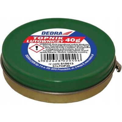 OEM Pasta Flussante Per Saldatura Dedra 40 G OEM Pasta Flussante Per Saldatura Dedra 40 G