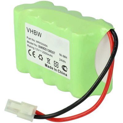 VHBW Batteria Nimh 2000mah (12v) Compatibile Con Il Generatore Di Segnale Di Wolf Garten Robo Scooter 400, 500, 600, 1800, 300 Sostituisce Mrk5006a - VHBW Batteria Nimh 2000mah (12v) Compatibile Con Il Generatore Di Segnale Di Wolf Garten Robo Scooter 400, 500, 600, 1800, 300 Sostituisce Mrk5006a -
