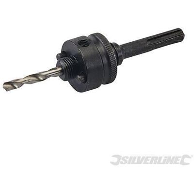 Silverline - Mandrino per seghe a tazza Hex 14-30 - 6mm - HSS Silverline - Mandrino per seghe a tazza Hex 14-30 - 6mm - HSS