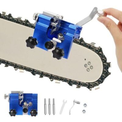 KEEMOTE Affilacatene Manuale Per Motoseghe, Strumento Per Affilare, Affilacatene Manuale, Strumento Per Smerigliare Le Catene, Strumento Manuale Per Levigare, Strumenti Per Affilare, Kit Multifunzionale, Affi KEEMOTE Affilacatene Manuale Per Motoseghe, Strumento Per Affilare, Affilacatene Manuale, Strumento Per Smerigliare Le Catene, Strumento Manuale Per Levigare, Strumenti Per Affilare, Kit Multifunzionale, Affi