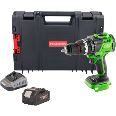 Procraft Avvitatore A Percussione A Batteria Pa18probl-bb 20 V 180 Nm Brushless + 1x Batteria 4,0 Ah + Caricabatteria + Valigetta Porta Attrezzi Rhino Procraft Avvitatore A Percussione A Batteria Pa18probl-bb 20 V 180 Nm Brushless + 1x Batteria 4,0 Ah + Caricabatteria + Valigetta Porta Attrezzi Rhino