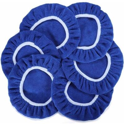 OEM 6 Tappetini In Microfibra Per La Lucidatura Dell'auto (120-150 Mm) - Kit Per La Ceratura Dell'auto OEM 6 Tappetini In Microfibra Per La Lucidatura Dell'auto (120-150 Mm) - Kit Per La Ceratura Dell'auto