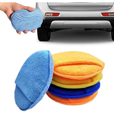 OEM Spugna Lucidante Manuale In Microfibra Da 4 Pollici, 150x25 Mm, Tampone Applicatore Di Cera, Prodotti Lucidanti, Detergente Per Vernici, Lucidatrice Per Auto, Al Posto Di Una Lucidatrice OEM Spugna Lucidante Manuale In Microfibra Da 4 Pollici, 150x25 Mm, Tampone Applicatore Di Cera, Prodotti Lucidanti, Detergente Per Vernici, Lucidatrice Per Auto, Al Posto Di Una Lucidatrice