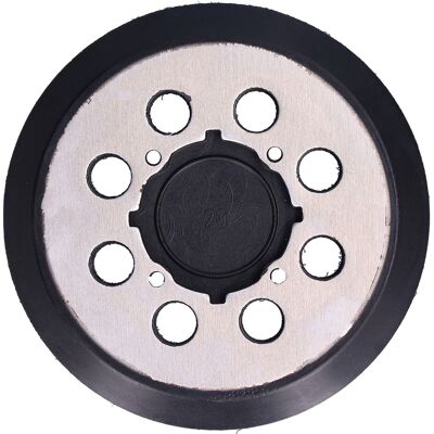 VISTRECK Piastra Di Supporto Per Lucidatrice Da 5 Pollici Lega Di Alluminio Nera A 8 Fori Per Lucidatura Di Finitura Della Levigatrice Elettrica VISTRECK Piastra Di Supporto Per Lucidatrice Da 5 Pollici Lega Di Alluminio Nera A 8 Fori Per Lucidatura Di Finitura Della Levigatrice Elettrica