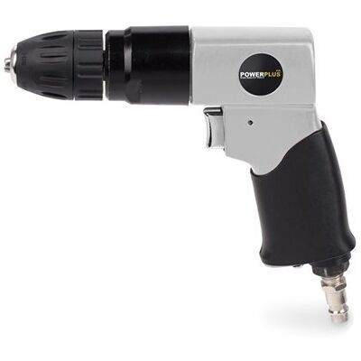 PowerPlus Trapano Avvitatore Reversibile Pneumatico Aria Compressa Mandrino Autoserrante PowerPlus Trapano Avvitatore Reversibile Pneumatico Aria Compressa Mandrino Autoserrante