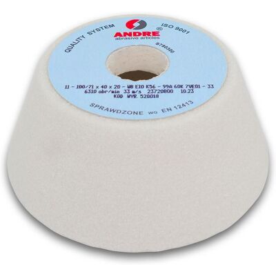 COCO Mola A Tazza Andre 125 Mm X 40 Mm X 32 Mm 99a60k7ve01-30 Bianca "tipo 11" COCO Mola A Tazza Andre 125 Mm X 40 Mm X 32 Mm 99a60k7ve01-30 Bianca "tipo 11"