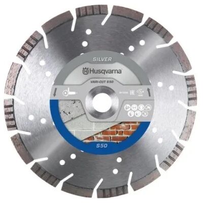 Husqvarna Disco Diamantato Segmentato Vari-cut 125 Mm Per Smerigliatrice Angolare S50 Cod. 579807940 Husqvarna Disco Diamantato Segmentato Vari-cut 125 Mm Per Smerigliatrice Angolare S50 Cod. 579807940