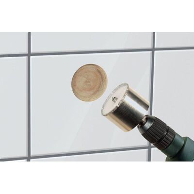 Wolfcraft Sega A Tazza Diamantata 'ceramic' Con Punta Di Centraggio E Codolo I 5930000 I Per L'Installazione Di Sanitari E Di Materiale Elettrico Su Piastrelle E Piastrelle Smaltate Profondità Di Tagl - Wolfcraft Sega A Tazza Diamantata 'ceramic' Con Punta Di Centraggio E Codolo I 5930000 I Per L'Installazione Di Sanitari E Di Materiale Elettrico Su Piastrelle E Piastrelle Smaltate Profondità Di Tagl -