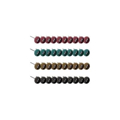 OEM Set Di 40 Dischi Abrasivi Lucidanti Da 25 Mm, Accessori Per Lucidatura Per Utensili Rotanti Dremel, Kit Di Lucidatura Per Trapani 120 (marrone)/180 (verde)/320 (rosso)/400 (nero) - Crezuo OEM Set Di 40 Dischi Abrasivi Lucidanti Da 25 Mm, Accessori Per Lucidatura Per Utensili Rotanti Dremel, Kit Di Lucidatura Per Trapani 120 (marrone)/180 (verde)/320 (rosso)/400 (nero) - Crezuo