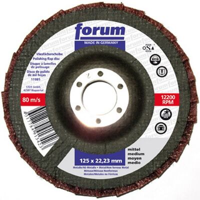 Disco abrasive in fibra non tessuta grossa 125mm - Smerigliatrice Disco abrasive in fibra non tessuta grossa 125mm - Smerigliatrice