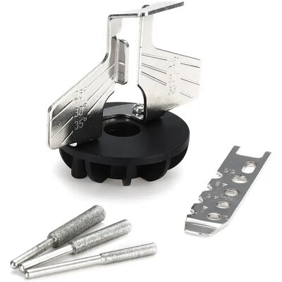QERSTA Guida Per Accessori Per Affilatura Motosega Adattatore Per Trapano Per Smerigliatrice Elettrica QERSTA Guida Per Accessori Per Affilatura Motosega Adattatore Per Trapano Per Smerigliatrice Elettrica