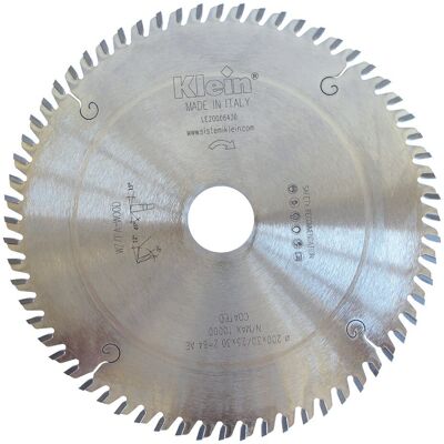 KLEIN Lama Circolare Hw Per Pvc D=300, D=30, B/c=3.0/2.5, Z (nr. Denti)=96, Fori Trasc.=ph01 Le300.09630 KLEIN Lama Circolare Hw Per Pvc D=300, D=30, B/c=3.0/2.5, Z (nr. Denti)=96, Fori Trasc.=ph01 Le300.09630