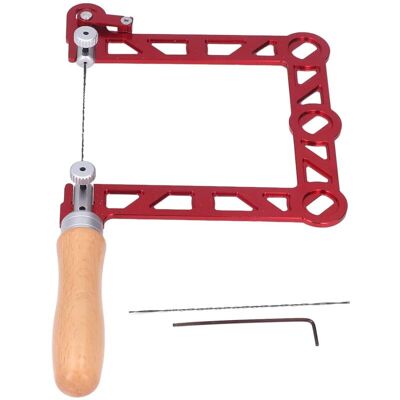 TORMATOR Sega A Traforo, Sega A Mano, Sega A Traforo, Sega A Traforo, Telaio Adattatore Da 5 Pollici Per Legno, Plastica, Gomma E Metallo Morbido TORMATOR Sega A Traforo, Sega A Mano, Sega A Traforo, Sega A Traforo, Telaio Adattatore Da 5 Pollici Per Legno, Plastica, Gomma E Metallo Morbido