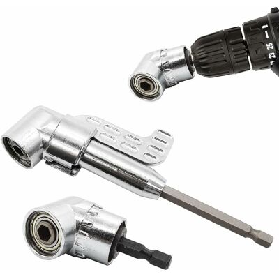 OEM Punta Da Trapano Ad Angolo Retto, Punta Ad Angolo Cacciavite Ad Angolo Retto Codolo Esagonale Da 105 Gradi 1/4 Per Trapano 2 Pezzi OEM Punta Da Trapano Ad Angolo Retto, Punta Ad Angolo Cacciavite Ad Angolo Retto Codolo Esagonale Da 105 Gradi 1/4 Per Trapano 2 Pezzi