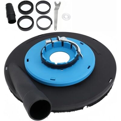 FOCTRO Smerigliatrice Angolare Da 230 Mm Con Sistema Di Aspirazione Della Polvere, Mini Smerigliatrice Angolare, Levigatrice A Disco, Scatola Di Aspirazione Della Polvere, Smerigliatrice Da 230 Mm FOCTRO Smerigliatrice Angolare Da 230 Mm Con Sistema Di Aspirazione Della Polvere, Mini Smerigliatrice Angolare, Levigatrice A Disco, Scatola Di Aspirazione Della Polvere, Smerigliatrice Da 230 Mm