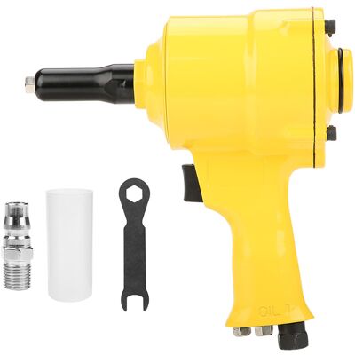 YOTOWN Cocoarm Kp 705p Rivettatrice Pneumatica, Pistola Per Rivetti Pneumatica Con Impugnatura A Pistola Per Chiodi In Acciaio Inossidabile, Alluminio E Ferro, Design A Corsa Lunga Per YOTOWN Cocoarm Kp 705p Rivettatrice Pneumatica, Pistola Per Rivetti Pneumatica Con Impugnatura A Pistola Per Chiodi In Acciaio Inossidabile, Alluminio E Ferro, Design A Corsa Lunga Per