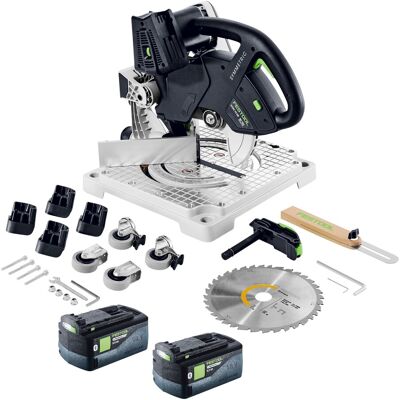 Festool Symc 70 Eb-basic Symmetric Sega Circolare A Batteria 36 V ( 2 X 18 V ) 216 Mm + 2x Batteria 5,0 Ah - Senza Caricabatteria Festool Symc 70 Eb-basic Symmetric Sega Circolare A Batteria 36 V ( 2 X 18 V ) 216 Mm + 2x Batteria 5,0 Ah - Senza Caricabatteria