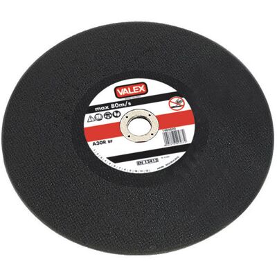 Valex Disco Abrasivo Piano Da Taglio 1464620 Per Troncatrici Da Metalli - Ø 350/30 Mm - Sp. 4 Mm, Spessore4 Mm Valex Disco Abrasivo Piano Da Taglio 1464620 Per Troncatrici Da Metalli - Ø 350/30 Mm - Sp. 4 Mm, Spessore4 Mm
