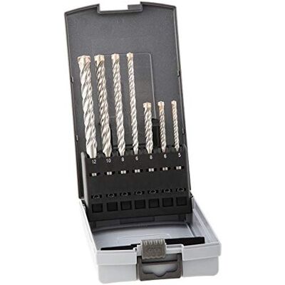Alpen - 80501007100 Sds-plus - Set Di Punte Per Trapano A Percussione (7 Pezzi) Alpen - 80501007100 Sds-plus - Set Di Punte Per Trapano A Percussione (7 Pezzi)