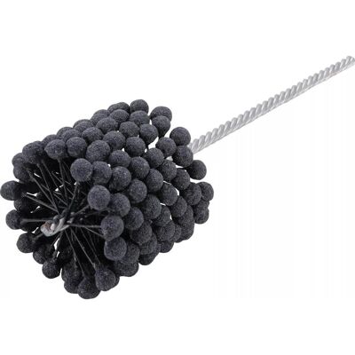 BGS TECHNIC Rullo A Cilindro Sferico, Smerigliatrice, Spazzola Abrasiva Flessibile Grana 120 - Diametro 87 - 89 Mm BGS TECHNIC Rullo A Cilindro Sferico, Smerigliatrice, Spazzola Abrasiva Flessibile Grana 120 - Diametro 87 - 89 Mm