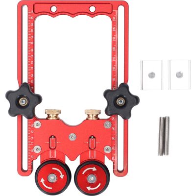 VISTRECK Sega Da Tavolo Rullo Di Scorta Cuscinetto A Senso Unico Doppia Ruota Guida Di Alimentazione Su Rotaia Da 160 Mm Per La Lavorazione Del Legno VISTRECK Sega Da Tavolo Rullo Di Scorta Cuscinetto A Senso Unico Doppia Ruota Guida Di Alimentazione Su Rotaia Da 160 Mm Per La Lavorazione Del Legno