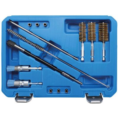 BGS TECHNIC - Kit Per La Pulizia Dei Pozzetti E Delle Sedi Degli Iniettori BGS TECHNIC - Kit Per La Pulizia Dei Pozzetti E Delle Sedi Degli Iniettori