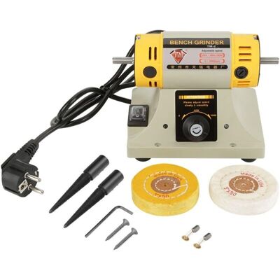 OEM Lucidatrice 220v 350w, Smerigliatrice Elettrica Per Motore Di Tornio Per Gioielli, Per Levigatura E Lucidatura, Spina Ue OEM Lucidatrice 220v 350w, Smerigliatrice Elettrica Per Motore Di Tornio Per Gioielli, Per Levigatura E Lucidatura, Spina Ue