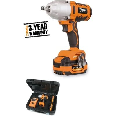 Beta 1984/k600 Avvitatore Reversibile Ad Impulsi 1/2" Brushless 20 V Beta 1984/k600 Avvitatore Reversibile Ad Impulsi 1/2" Brushless 20 V