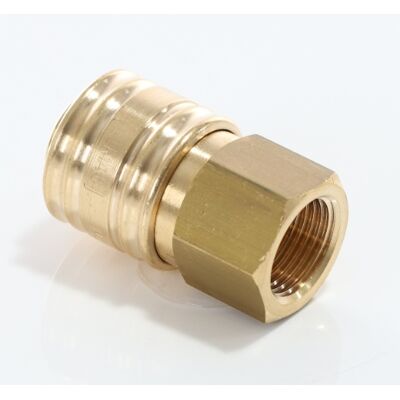 ELMAG Raccordo Aria Ottone Filettatura Femmina 3/8 Pollice ELMAG Raccordo Aria Ottone Filettatura Femmina 3/8 Pollice