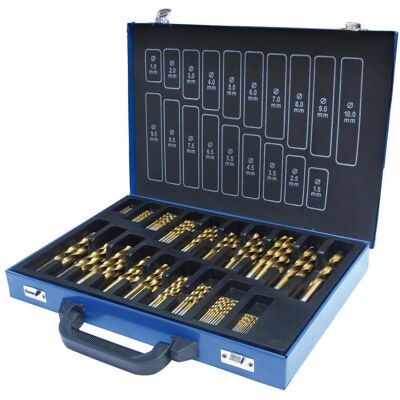 Set di punte in titanio Holzmann SPS170TIN - Attrezzatura per foratura Set di punte in titanio Holzmann SPS170TIN - Attrezzatura per foratura