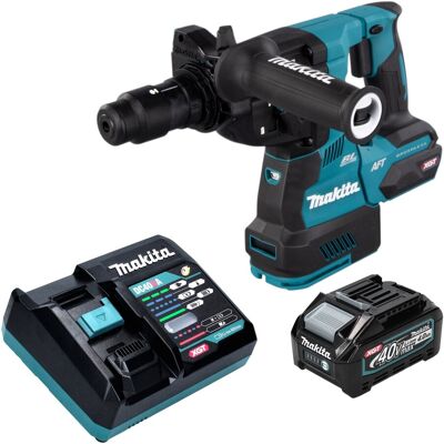 Makita Hr 002 Gm101 Martello Perforatore A Batteria 40 V Max. 2,9 J Sds Plus Brushless + 1x Batteria 4,0 Ah + Caricabatterie Makita Hr 002 Gm101 Martello Perforatore A Batteria 40 V Max. 2,9 J Sds Plus Brushless + 1x Batteria 4,0 Ah + Caricabatterie