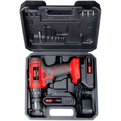 Valex Trapano Avvitatore Batteria 12v Family-tech2v Impact 212 Compacto Valex Trapano Avvitatore Batteria 12v Family-tech2v Impact 212 Compacto