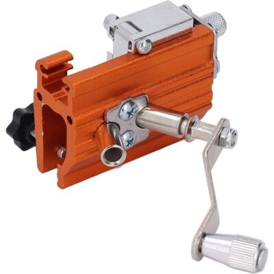 OEM Affilatore Portatile A Manovella Per Motoseghe, In Acciaio Inossidabile, Per Lame, Kit Di Affilatura Di Precisione Per Riparazioni. OEM Affilatore Portatile A Manovella Per Motoseghe, In Acciaio Inossidabile, Per Lame, Kit Di Affilatura Di Precisione Per Riparazioni.
