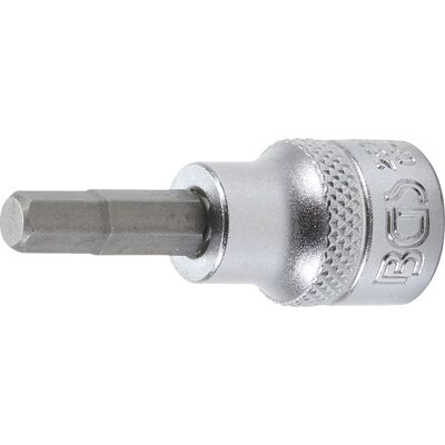 BGS TECHNIC Chiave A Bussola 10 Mm (3/8') Esagono Interno 6 Mm BGS TECHNIC Chiave A Bussola 10 Mm (3/8') Esagono Interno 6 Mm