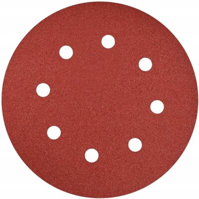 IMPORT Disco Abrasivo Geko P180 190 Mm 10 Pezzi Aspirazione Polvere IMPORT Disco Abrasivo Geko P180 190 Mm 10 Pezzi Aspirazione Polvere