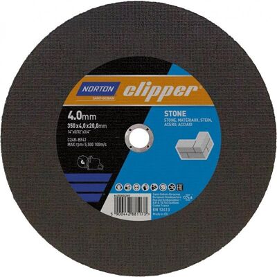 Disco di taglio Symantec C24R-350X4.0X20Mm per pietra Disco di taglio Symantec C24R-350X4.0X20Mm per pietra