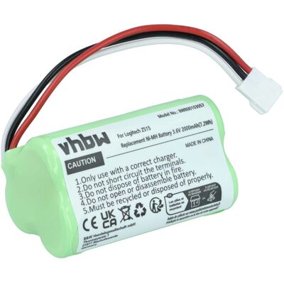 VHBW - Batteria Compatibile Con Logitech Z515 (980-000427) Casse, Altoparlanti, Speaker (2000mah, 3,6v, Nimh) VHBW - Batteria Compatibile Con Logitech Z515 (980-000427) Casse, Altoparlanti, Speaker (2000mah, 3,6v, Nimh)